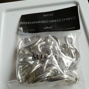 Miche Silver chain set of 4. New